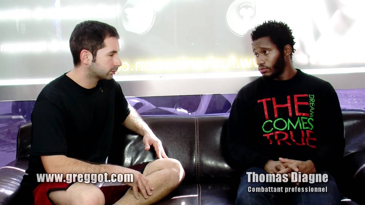 Thomas Diagne - Parcours d'un combattant - Du Sanda en France au MMA aux Etats Unis | Greggot.com