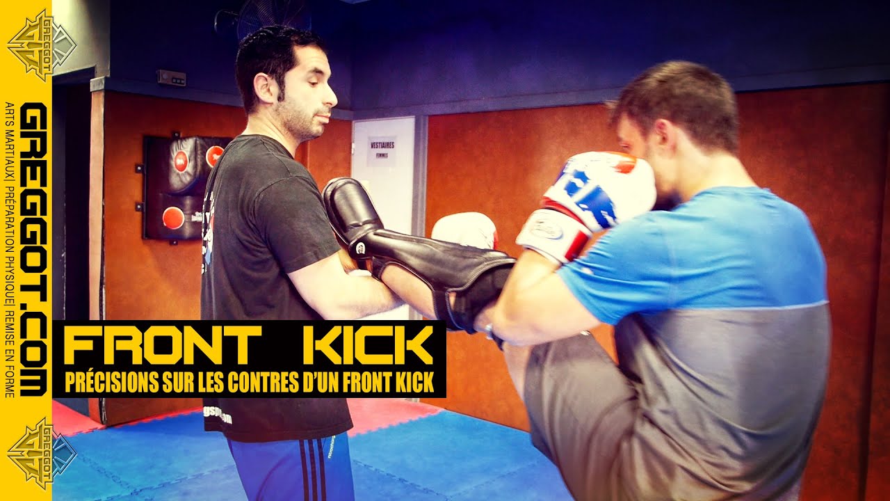 Comment contrer un front kick - Précisions