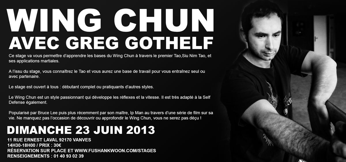 Stage Wing Chun 23-06-13